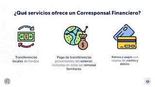 Webinar Servicios que ofrece un Corresponsal Financiero