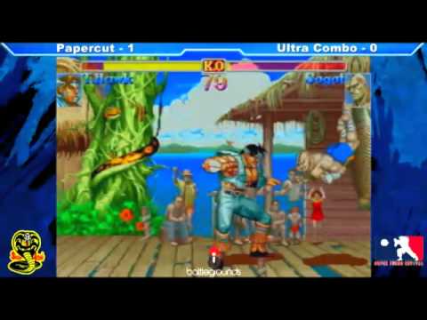 SSF2T - Papercut (O.Hawk) Vs Ultra Combo (O.Sagat)