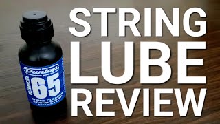 Video thumbnail for Dunlop Ultraglide String Lube Review by Jake Pool Music
