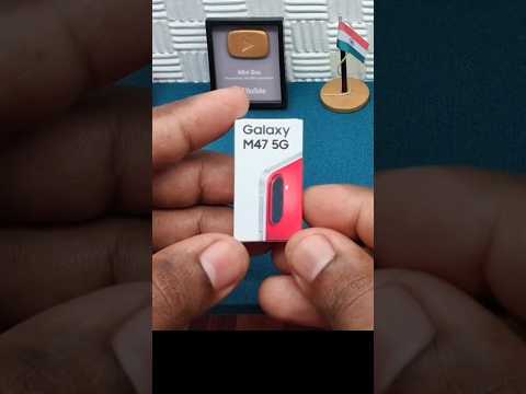 Thumbnail for Galaxy M47 5g unboxing #samsung #mini #smartphone #diy #galaxym47 #viral