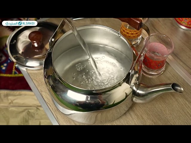 ابريق شاي ستانلس ستيل عالي الجودة 0.7 لتر، لكوب شا...