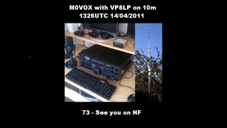 M0VOX With VP8LP On 10m