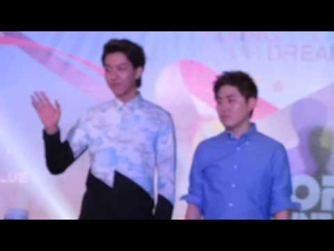 130912 Jungshin and FNC's Han Seung Hoon in Singapore - Kpop Star Hunt 3