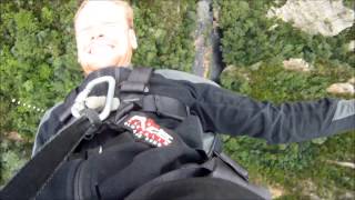 preview picture of video 'Bloukrans bungy jump, South Africa'