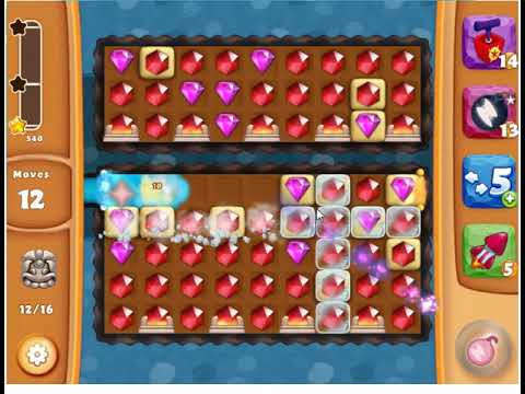 Diamond Digger Saga Level 344 - No Boosters