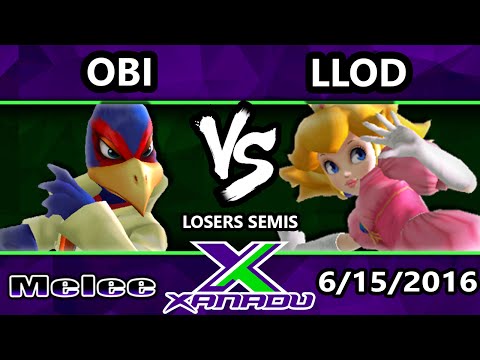 S@X 154 SSBM Losers Semis - lloD (Peach, Sheik) Vs. Obi (Falco, Fox, Marth)