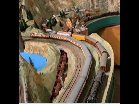 Zirkuszug Rundfahrt mit Br44 (Fahrvideo)