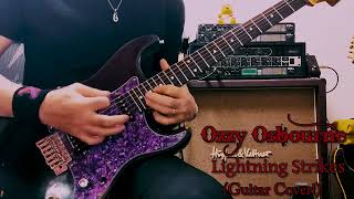 Ozzy Osbourne -Lightning Strikes /Jake E. Lee (Guitar Cover!)