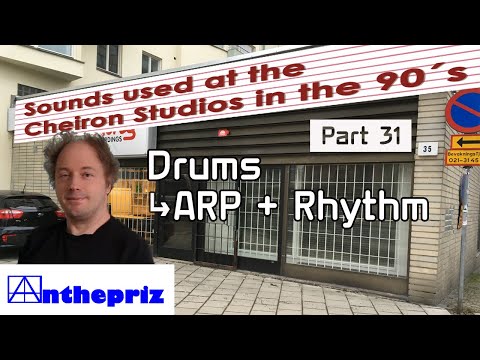 Cheiron Studios in the 90s - Drums}ARP + Rhythm (part 31)