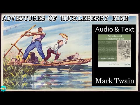 Adventures of Huckleberry Finn - Videobook 🎧 Audiobook with Scrolling Text 📖