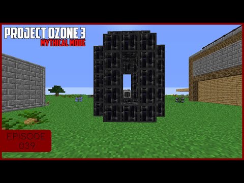 Project Ozone 3 Mythical Mode SuperFlat EP38 - Wither Cage