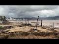 Mexico's Acapulco beach littered with debris after Hurricane Otis | AFP