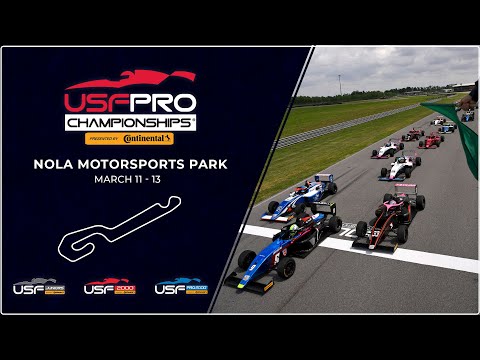 USF2000  - Qualifying 1 & USF Pro 2000 - Qualifying 1 - NOLA Motorsports Park