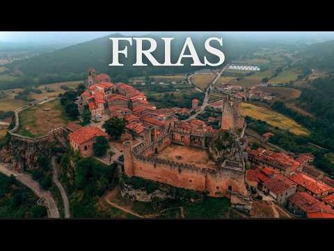 The SMALLEST City in Spain, FRÍAS 🏰 | Walking Tour 4K