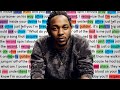 Kendrick Lamar - good kid | Rhymes Highlighted