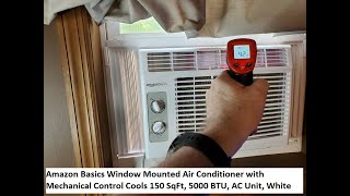 How to Install a Window Air Conditioner, Amazon Basics Air Conditioner 5000 BTU, 10 Minute Install