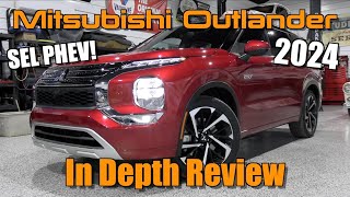 2024 Mitsubishi Outlander SEL PHEV: Start Up, Test Drive & In Depth Review