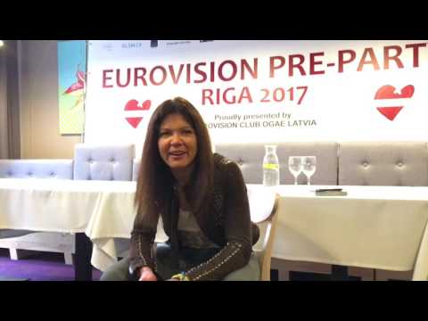 Ruslana interview and performance at Riga Eurovision pre-party 2017