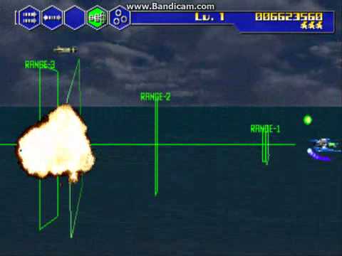 Thunder Force V - Perfect System HARD NO MISS stage1 2013/04/11