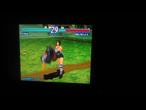 Tekken 2 Paul Arm Cracking Throw on Michelle Alternate Ko Ryona