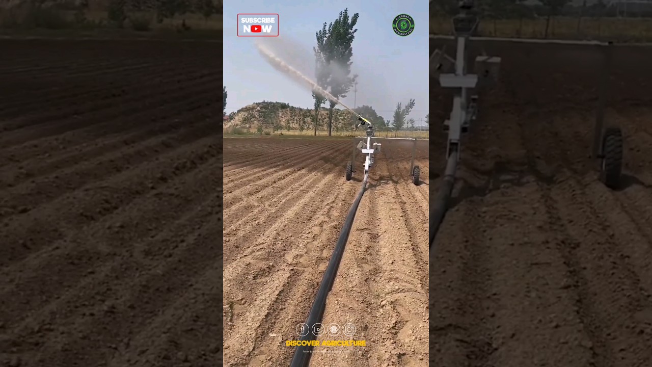 Powerful Portable Rain Gun Sprinkler Irrigation System 😱🔫