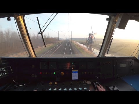 Train Driver's POV Den Haag - Haarlem SGM 2018