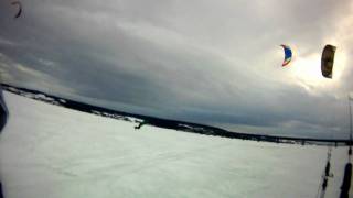 preview picture of video 'SKEOSD snowkite event Östersund'