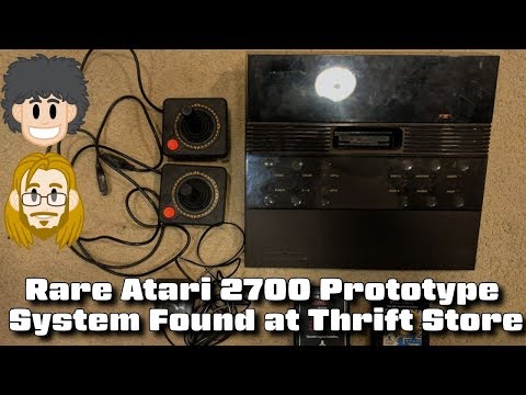 Rare Atari 2700 Prototype System Found at Thrift Store - #CUPodcast