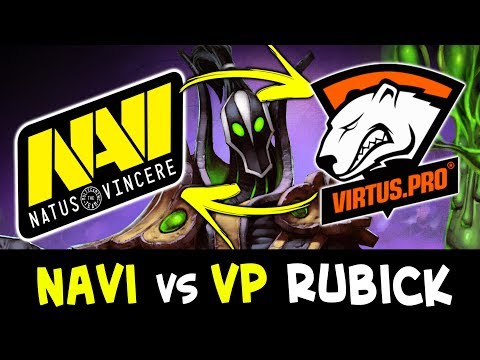 NaVi vs VP Rubick — Lil vs Rodjer