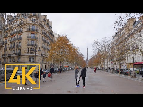 Late Autumn in Paris, France 4K - Urban Documentary Film - Best of Europe