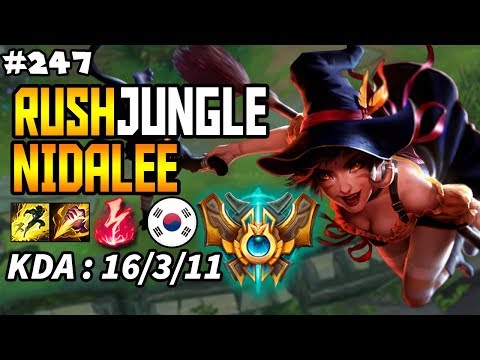KT RUSH NIDALEE JUNGLE - KOREA CHALLENGER SEASON 8