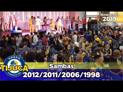 Unidos da Tijuca 2012, 2011, 2006 e 1998 - Bateria no Salgueiro Convida - Apoteose ao vivo - #SC19