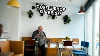 Cafe Customer Surprised With Artwork Of Himself 💕