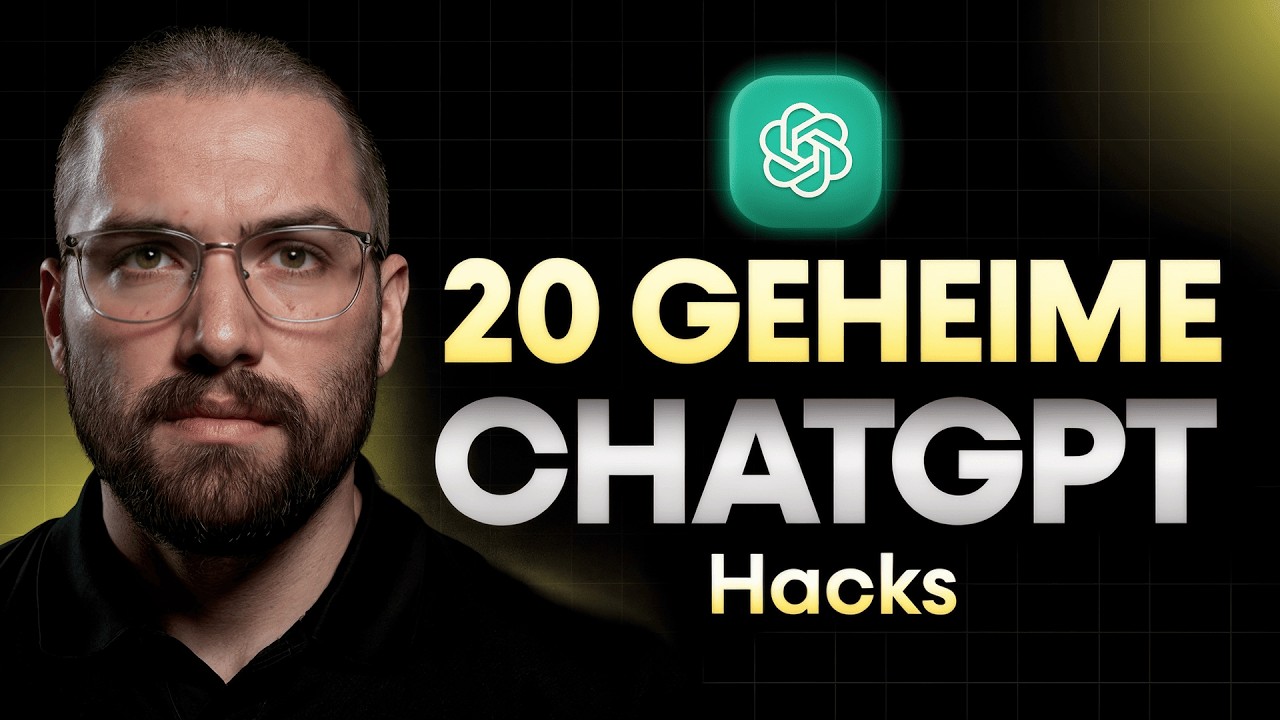 20 unglaubliche ChatGPT-Tipps, die FAST NIEMAND nutzt! (Vom Anfänger zum Profi)