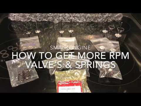 VALVE SPRINGS explained ** BEST SPRING *for* HIGH RPM ** spring RATE ,install HEIGHT, *predator 212