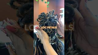 Loc Petals Mini Tutorial | Summer Loc Styles