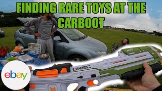 Buying RARE TOYS at the CARBOOT | Buying to RESELL at the #carboot