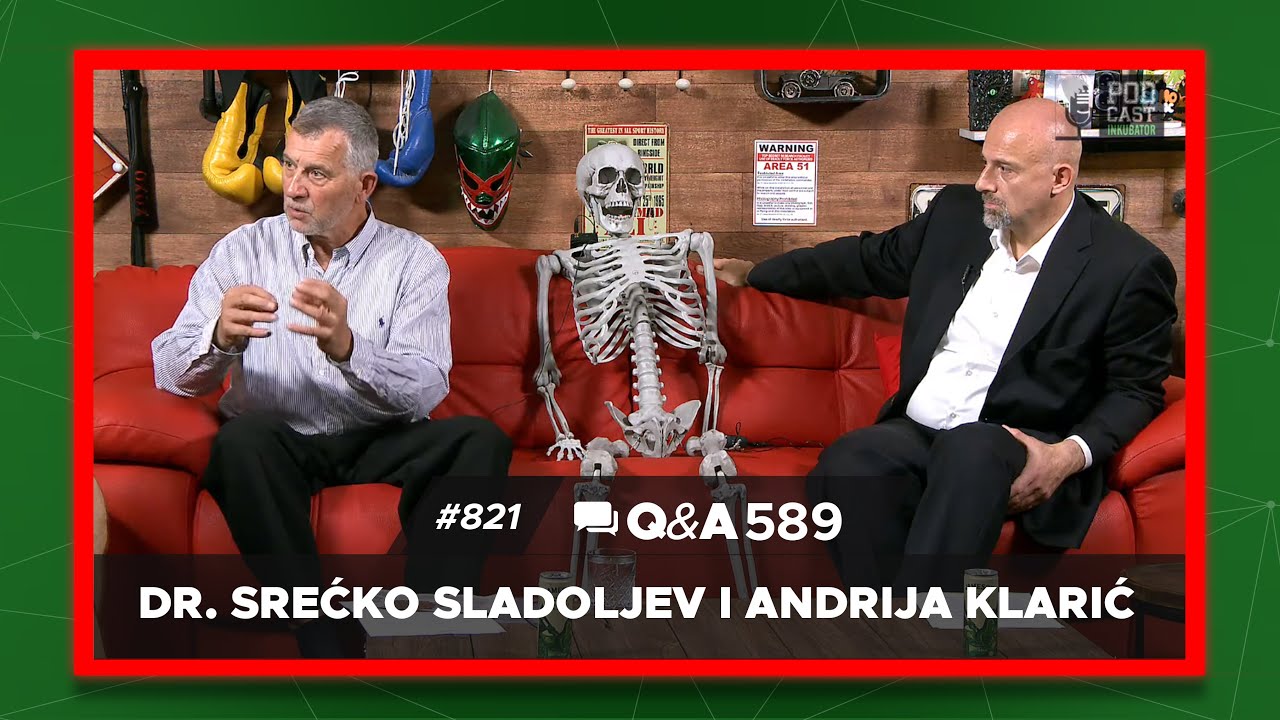 Podcast Inkubator #821 Q&A 589 - dr. Srećko Sladoljev i Andrija Klarić