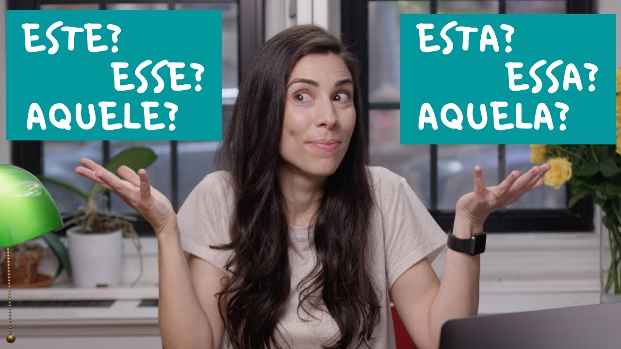 BASIC PORTUGUESE | Demonstrative Pronouns