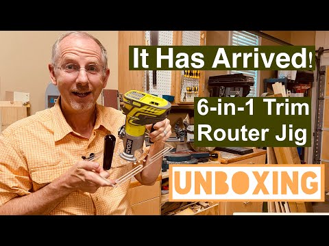 6-in-1 Trim Router Jig Unboxing / Ryobi Setup