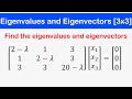 15 Eigenvalues And Eigenvectors Of A 3x3 Matrix