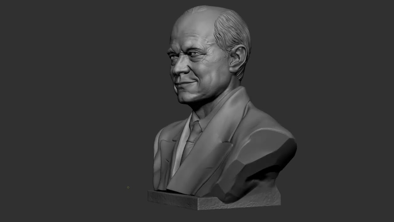 Дуайт Эйзенхауэр 3D Принт Модель