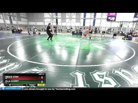 65 Lbs Semifinal - Grace Stem, PA Vs Ella Schmit, IA 6a11