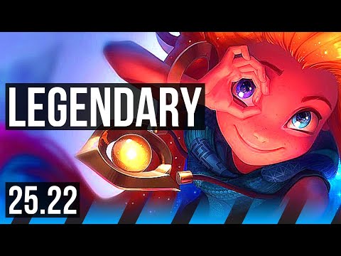 ZOE vs ZED (MID) | 13/1/10, Legendary | EUW Master | 25.22