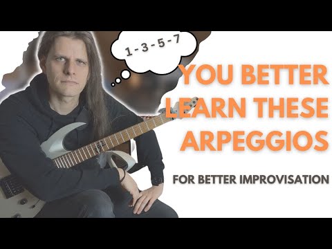 One way to fix your improvisation | Guitar Arpeggio Chop Builder Tutorial