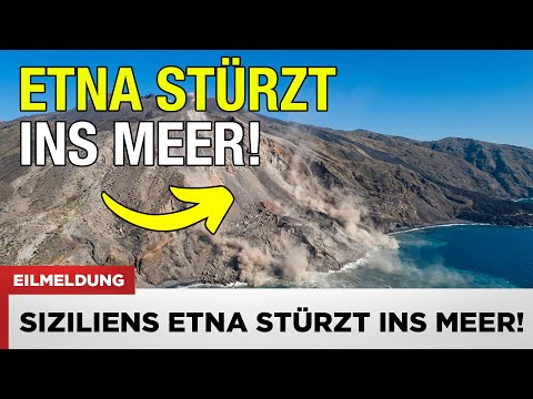 VOR 1 MINUTE: Ätna rutscht Richtung Meer – Wissenschaftler warnen vor einem katastrophalen Kollaps