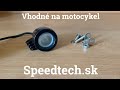 LED svetlo na motocykel - 1x 10W LED / 10-30V / 1000lm / ECE R10 (ø57 x 65 mm) - Video Youtube