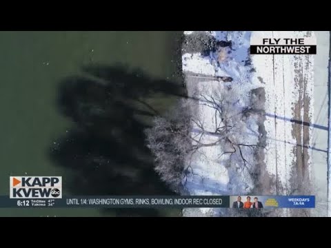 Fly the Northwest - Frosty Paddle Boarding in Moses Lake