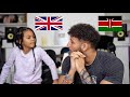 ENGLISH DAUGHTER TEACHES KENYAN FATHER BRITISH ENGLISH // ACCENT CHALLENGE