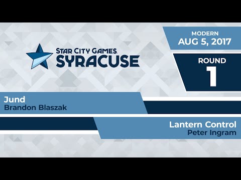 SCGNY: Round 1 - Brandon Blaszak vs Peter Ingram | Modern